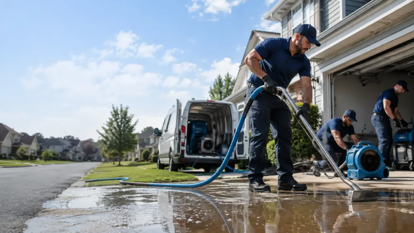 Flood Damage Restoration in Mayer, AZ